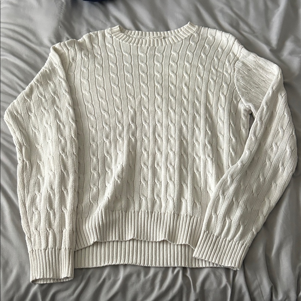Brandy Melville Cable Knit Sweater